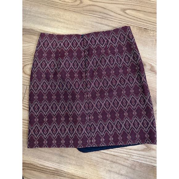 Loft Faux Wrap Tapestry Skirt Women’s Size 4 NWT - Picture 3 of 6